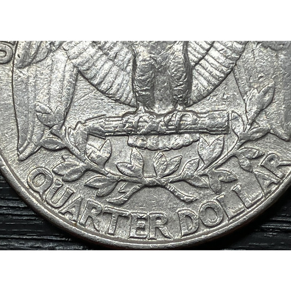 1992-P Washington Quarter Wounded Eagle Strike on Reverse Creamy Tone - Picture 14 of 16